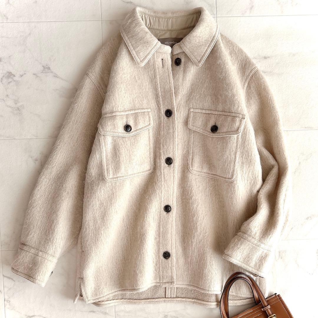 現行品✨エリオポール　　CPOシャツブルゾン　ベージュ