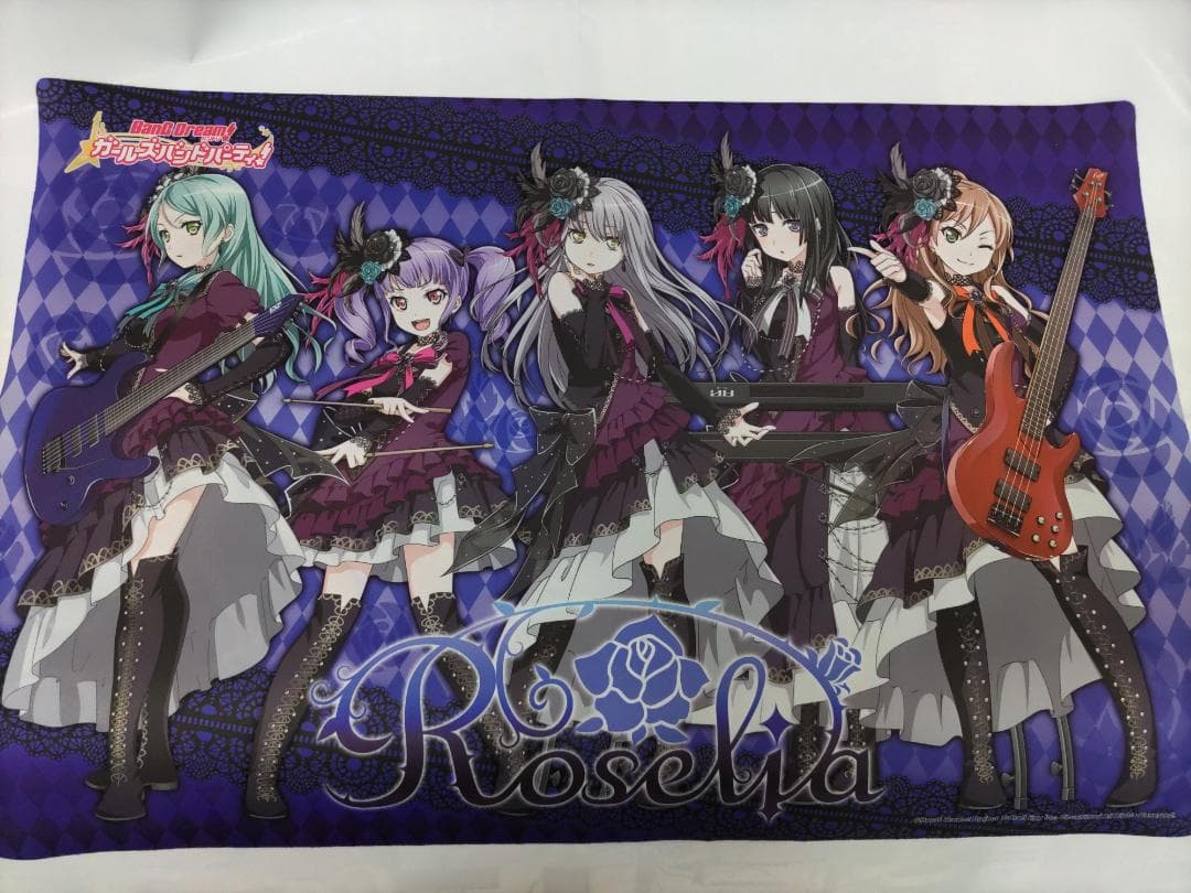 Roselia ロゼリア プレイマット バンドリ - メルカリ