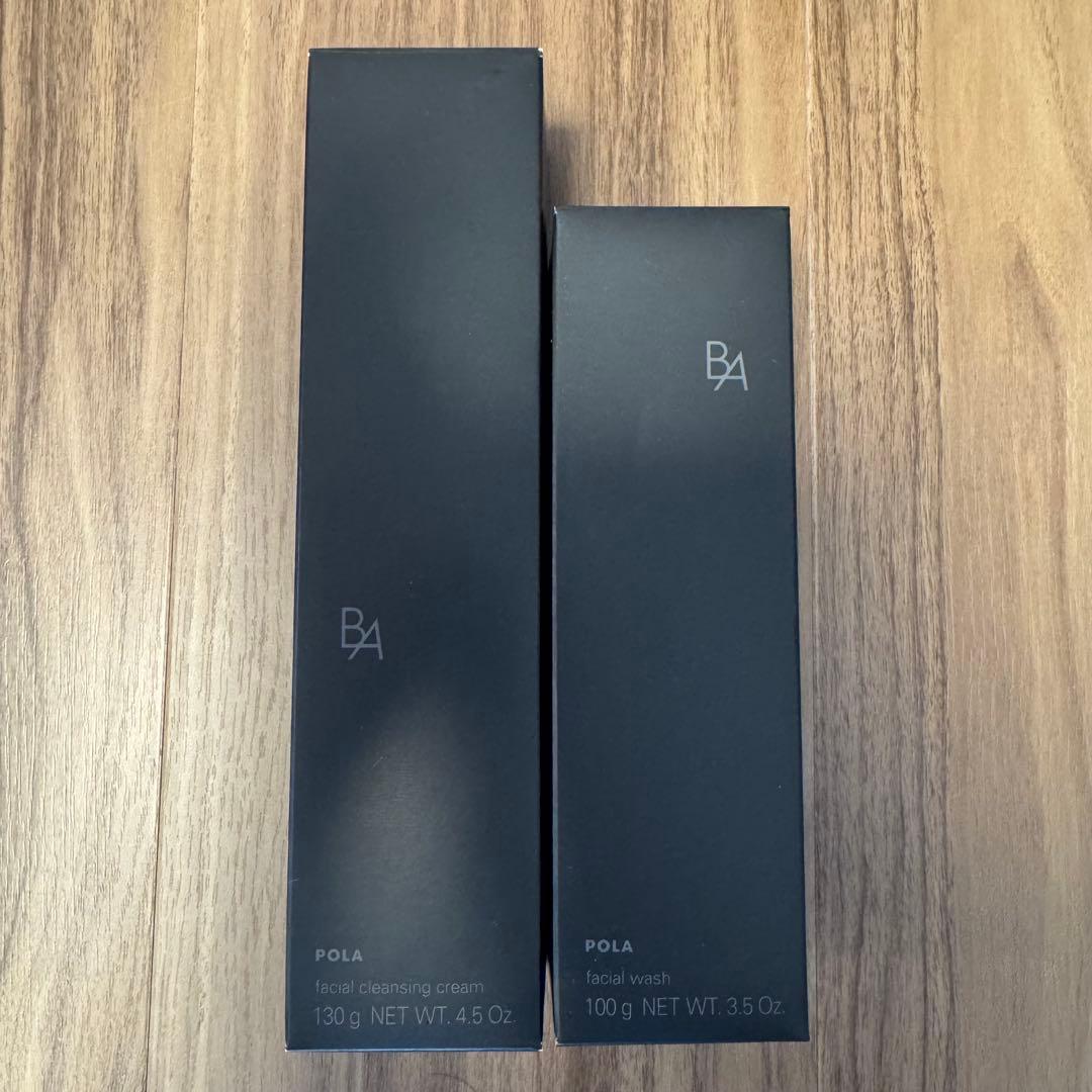 新品 POLA B.A. クレンジングクリーム & ウォッシュ N セット