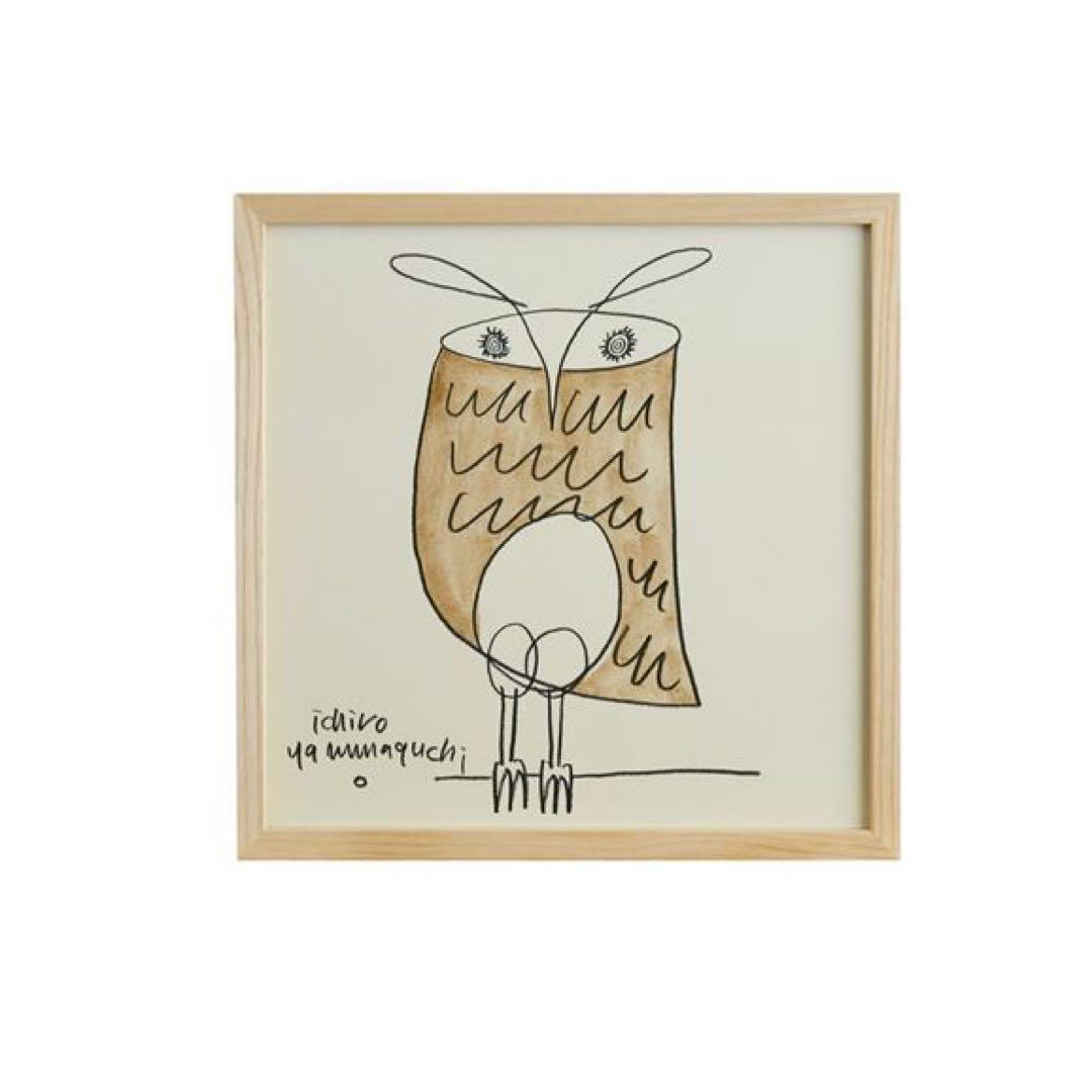 idee 山口一郎　owl 定番品】山口一郎 「Owl」｜ポスター｜IDEE SHOP Online