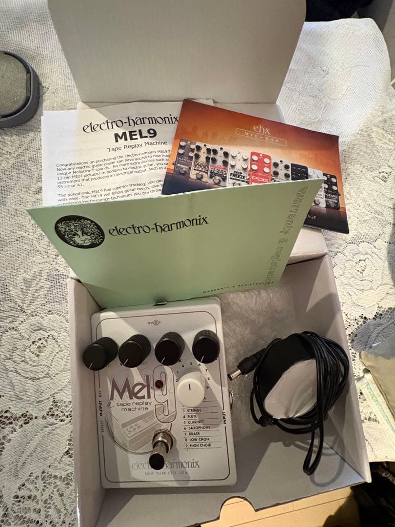 ギター electro-harmonix MEL9 Electro-Harmonix MEL9 Tape Replay Machine (EHX Pedal Demo by Bill
