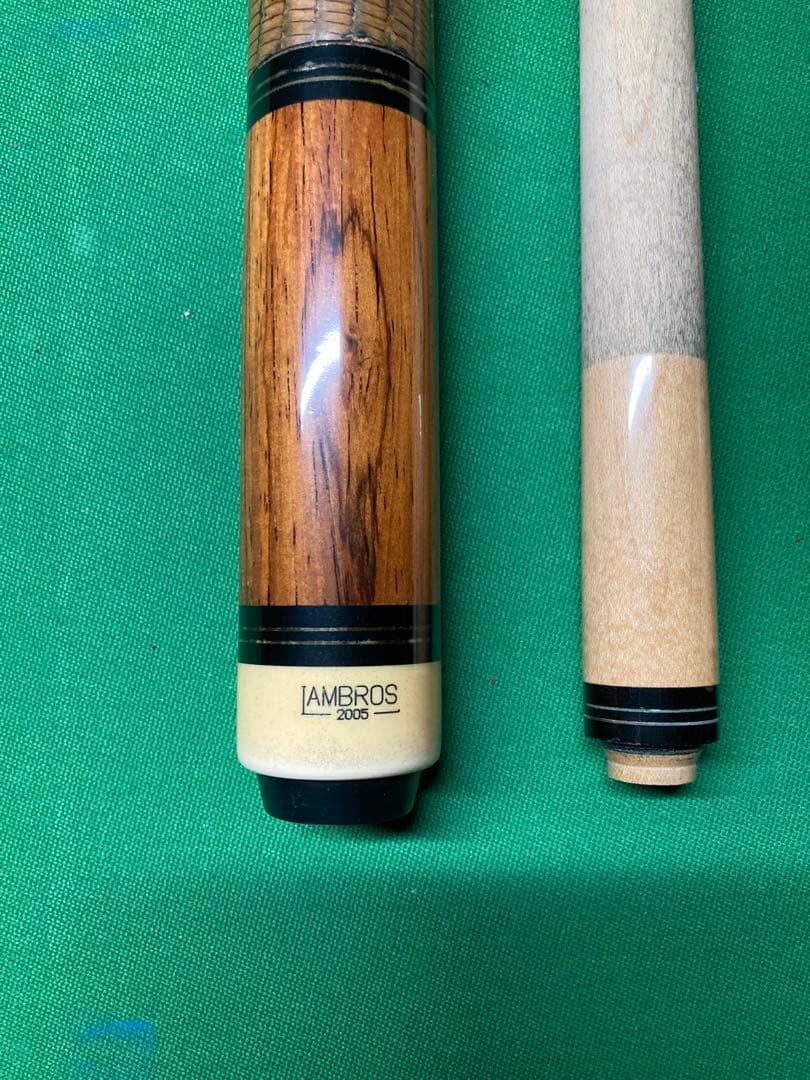 ビリヤード ランブロスカスタムキュー シャフト3本付き - メルカリ