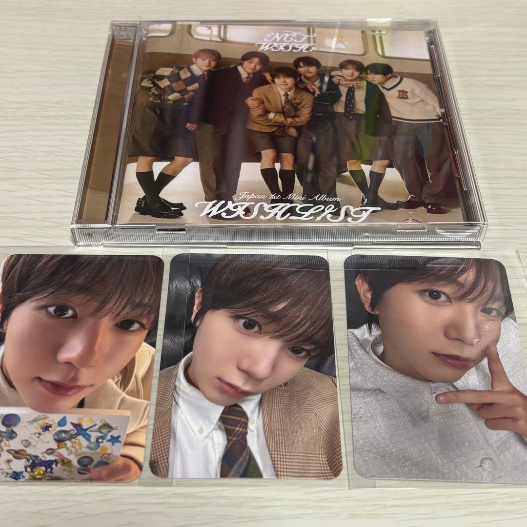 nct wish wishlist 通常盤 CDトレカ リョウ コンプ - メルカリ