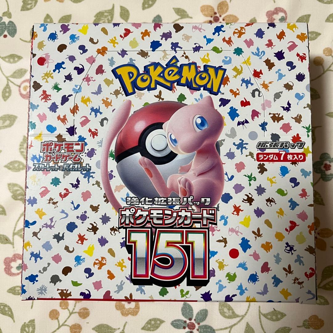 ほ*ぽ様 【ポケモンカード】151 シュリンク無し 1box 2026年最新】シュリンクなし151の人気アイテム - メルカリ