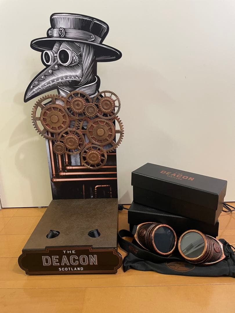 THE DEACON スチームパンクゴーグル 新品未使用】THE DEACON SCOTLAND ザ ディーコン ゴーグル スチーム