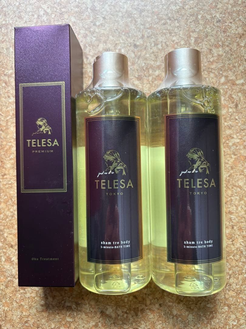 TELESAシャントリボディ➕トリートメント TELESA シャントリボディ 400ml シャンプー トリートメント ボディ