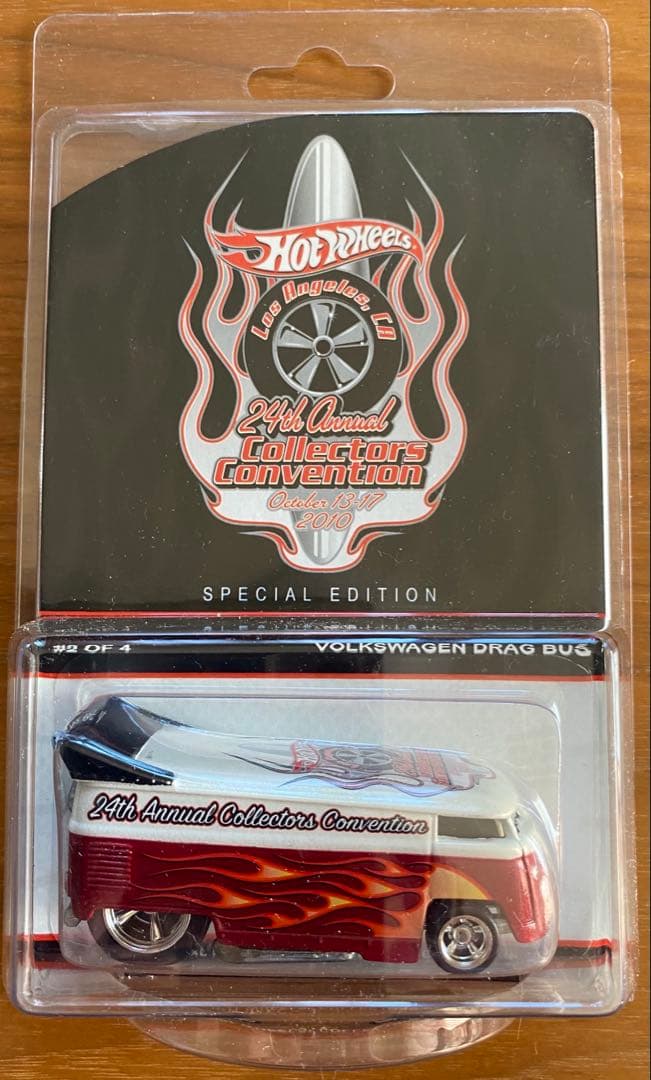 ホットウィール　フォルクスワーゲン　ドラッグバス