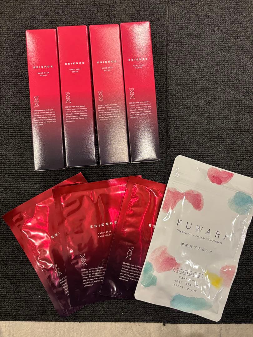 ESIENCE エシエンスナノシープセラム導入美容液4本＋マスク3枚＋プラセンタ Amazon.co.jp: ESIENCE ナノシープセラム 【 韓国美容クリニック理事