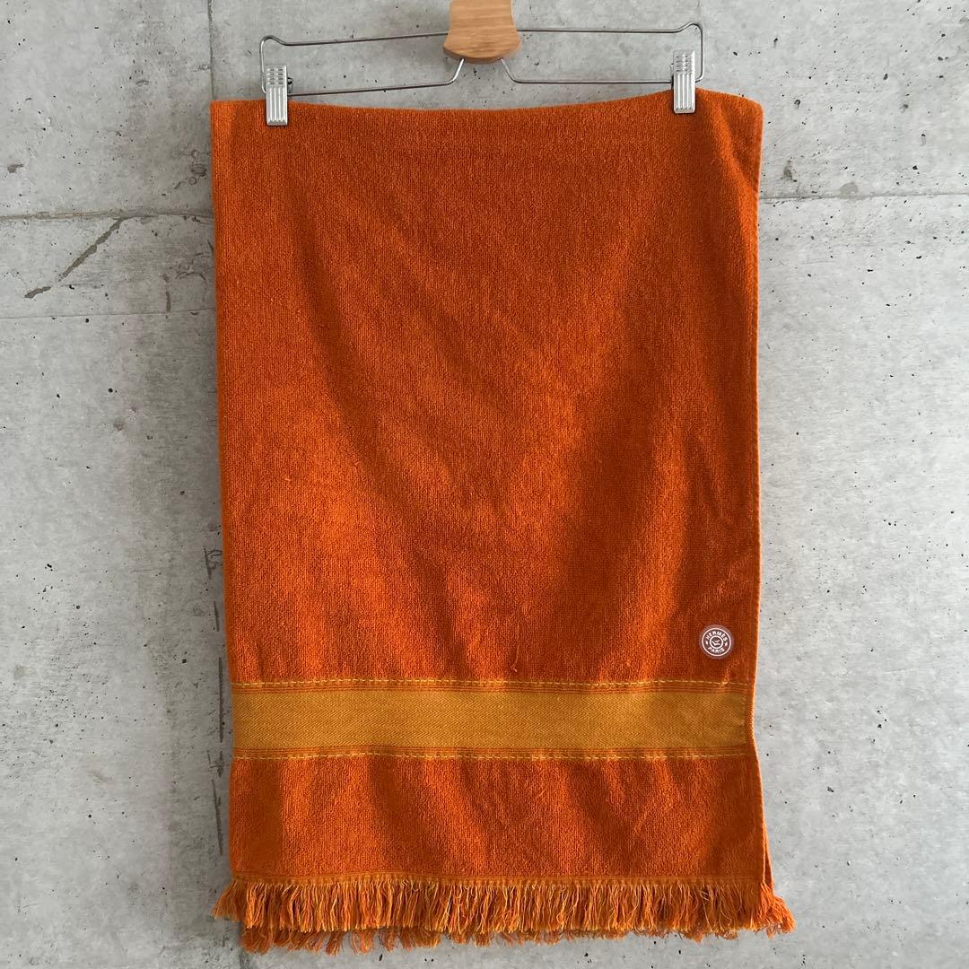 ｟sale7/23まで｠HERMES ビーチタオル　オレンジ