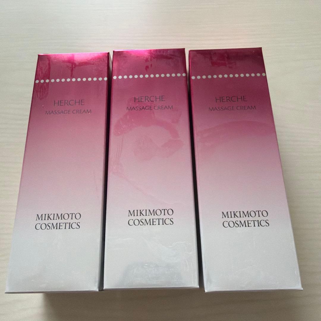 MIKIMOTO HERCHE マッサージクリーム 80g 3本セット 楽天市場】エルチェ マッサージクリーム ミキモトの通販