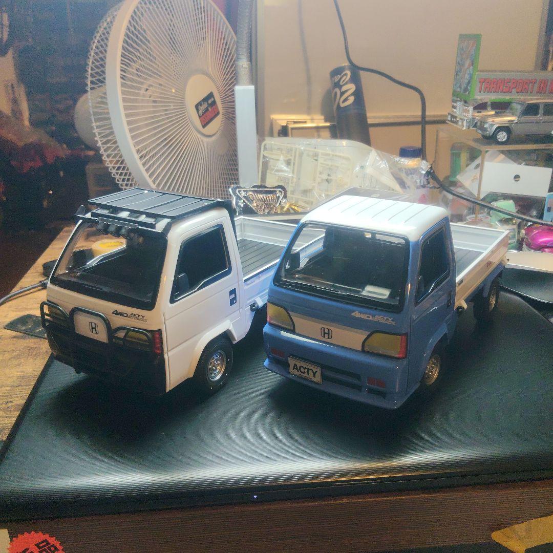 1/15 ホンダ　アクティ　ミニカー ホンダ アクティ 1/15 ミニカー ホワイト 軽トラ 点灯 サウンド 検品済
