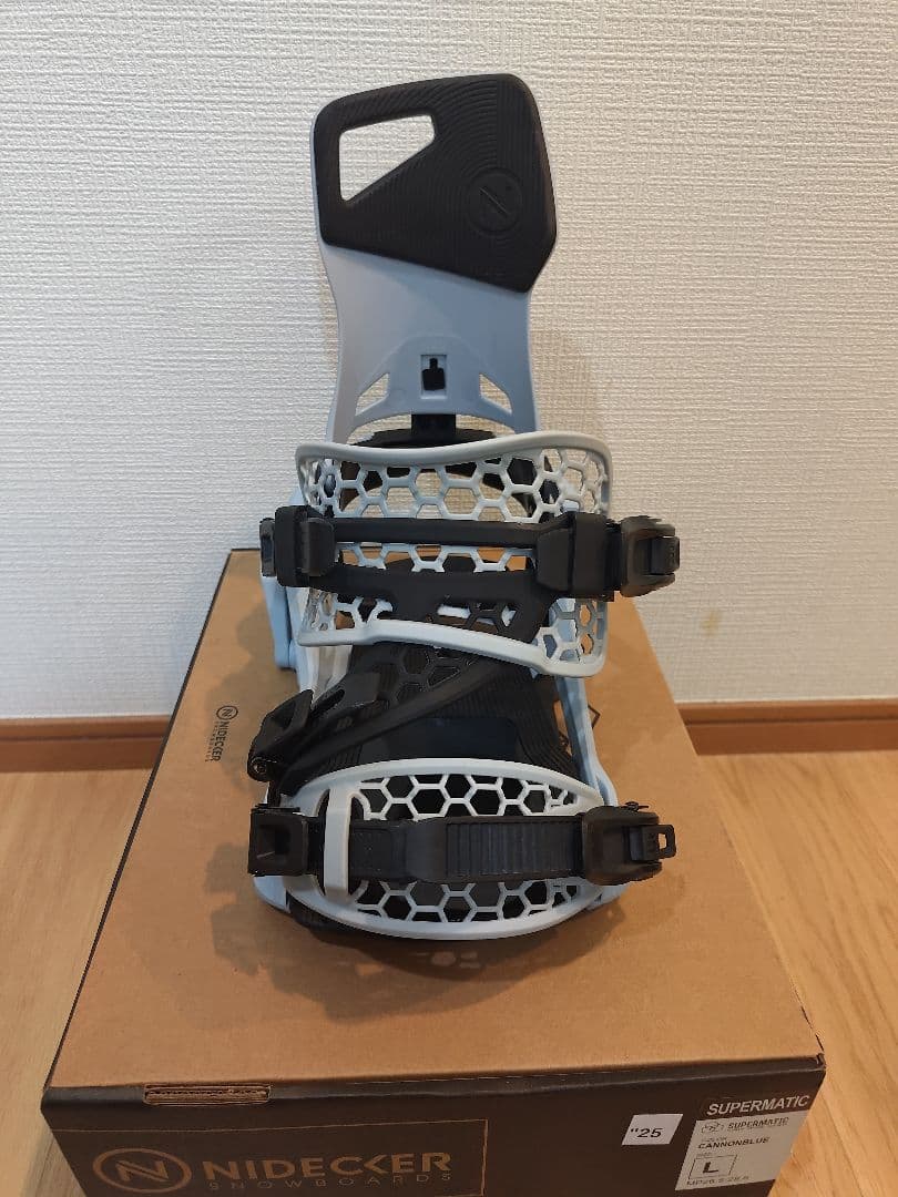 NIDECKER/SUPERMATIC 24-25 Lサイズ 左足のみ 24-25モデル. NIDECKER .『 SUPERMATIC 』. Black . ナイデッカー