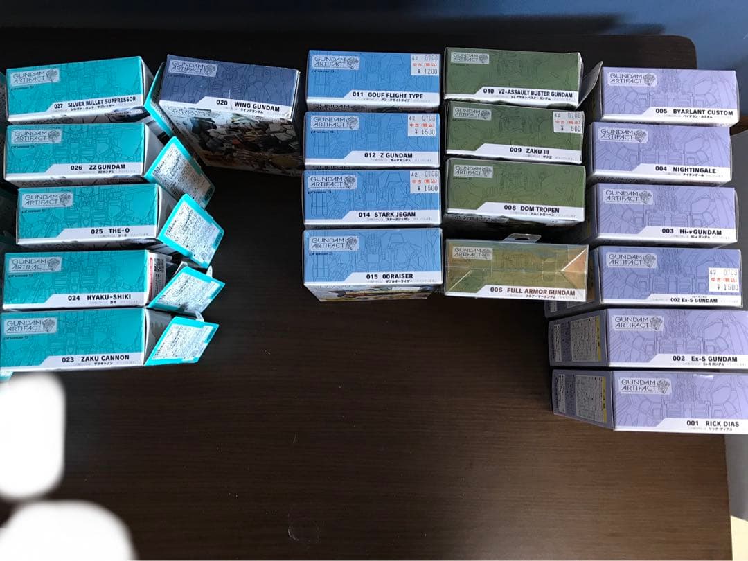 ガンダム　アーティファクト　まとめ売り　セット メカニカルデザインがクール！「ガンダムアーティファクト第5弾」にZZ