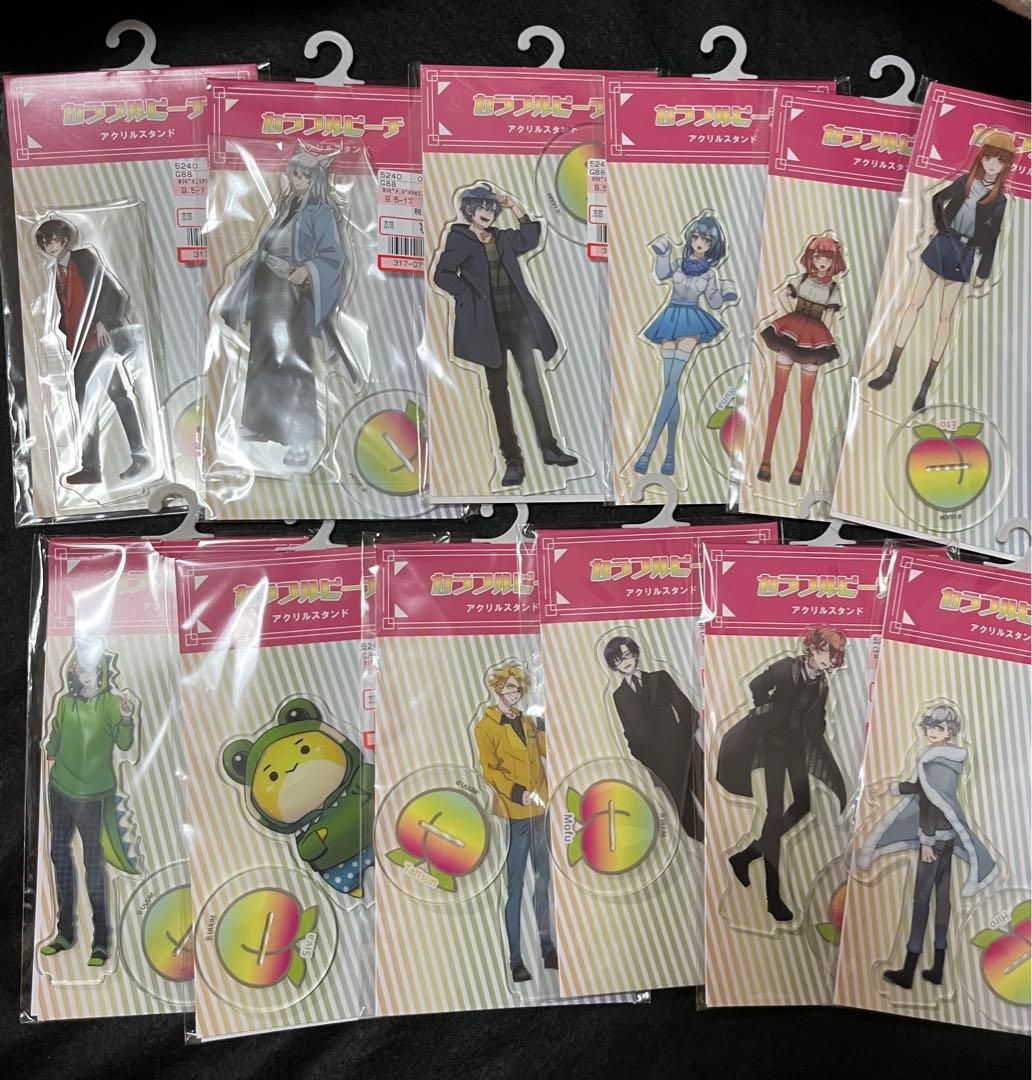 カラフルピーチ　しまむら　初期ビジュ　アクリルスタンド　アクスタ