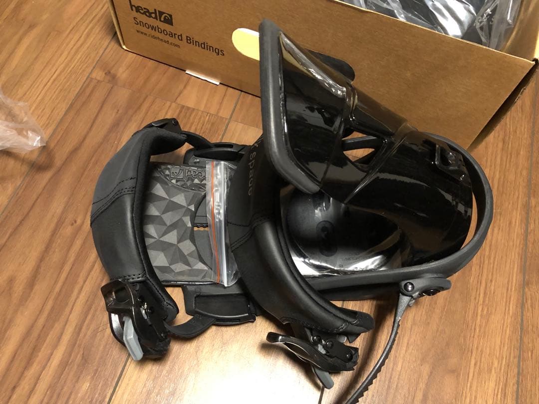 【新品未使用】Head スノーボードビンディング ブラック HEAD（ヘッド） 日本正規品 スノーボード ビンディング 2点セット HEAD