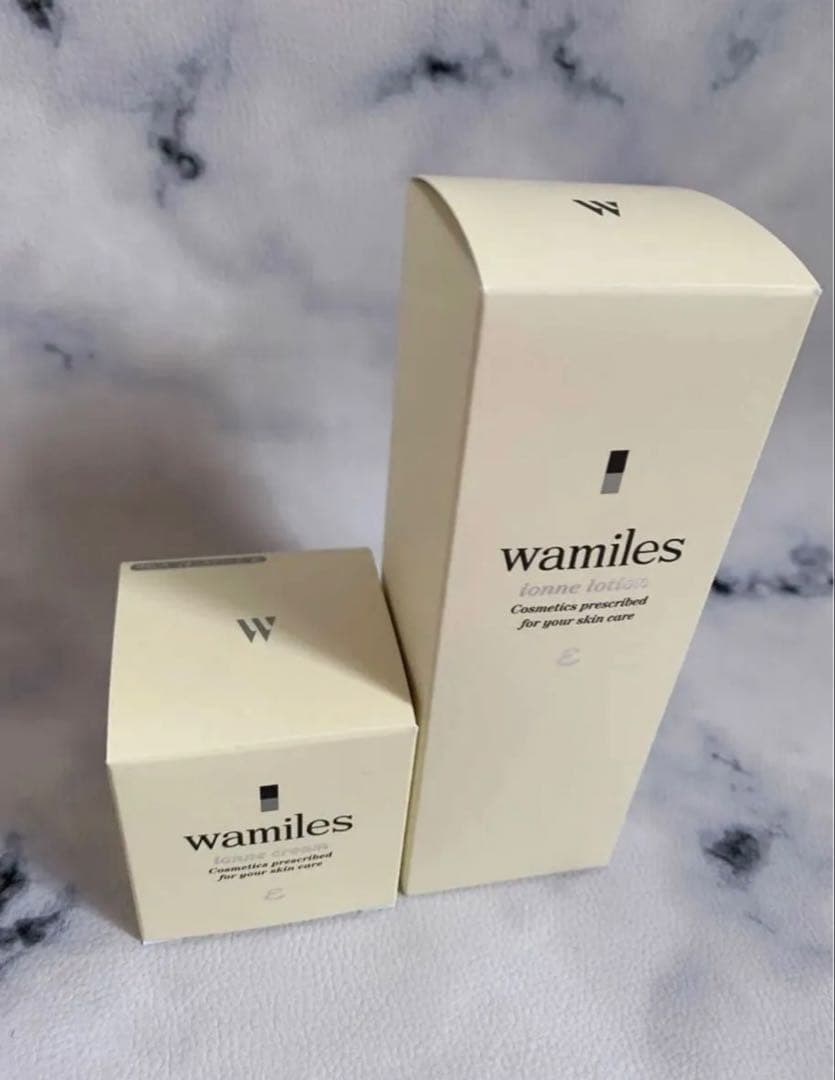 wamiles イオンヌクリーム　イオンヌローション　新品未使用品　追加エマル wamiles（ワミレス） イオンヌ クリーム 53g 全ての肌用 ワミレス