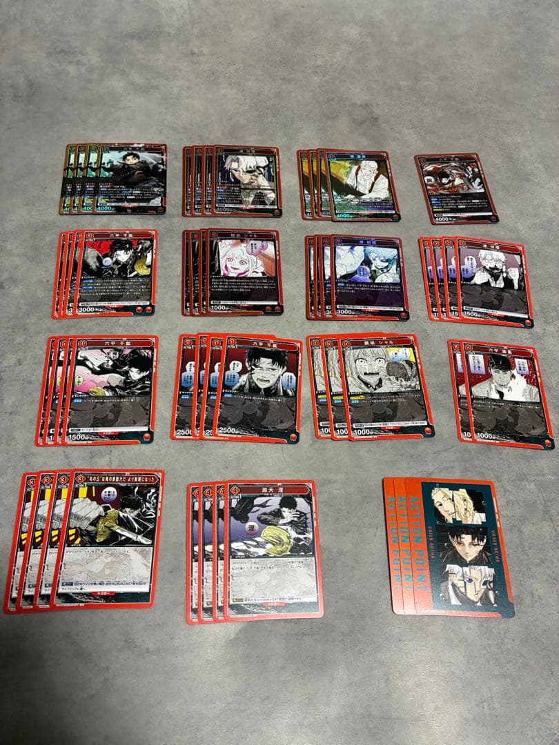 ユニオンアリーナ　カグラバチ　千紘 登吾 伯理 デッキ　AP・調整パーツ付き