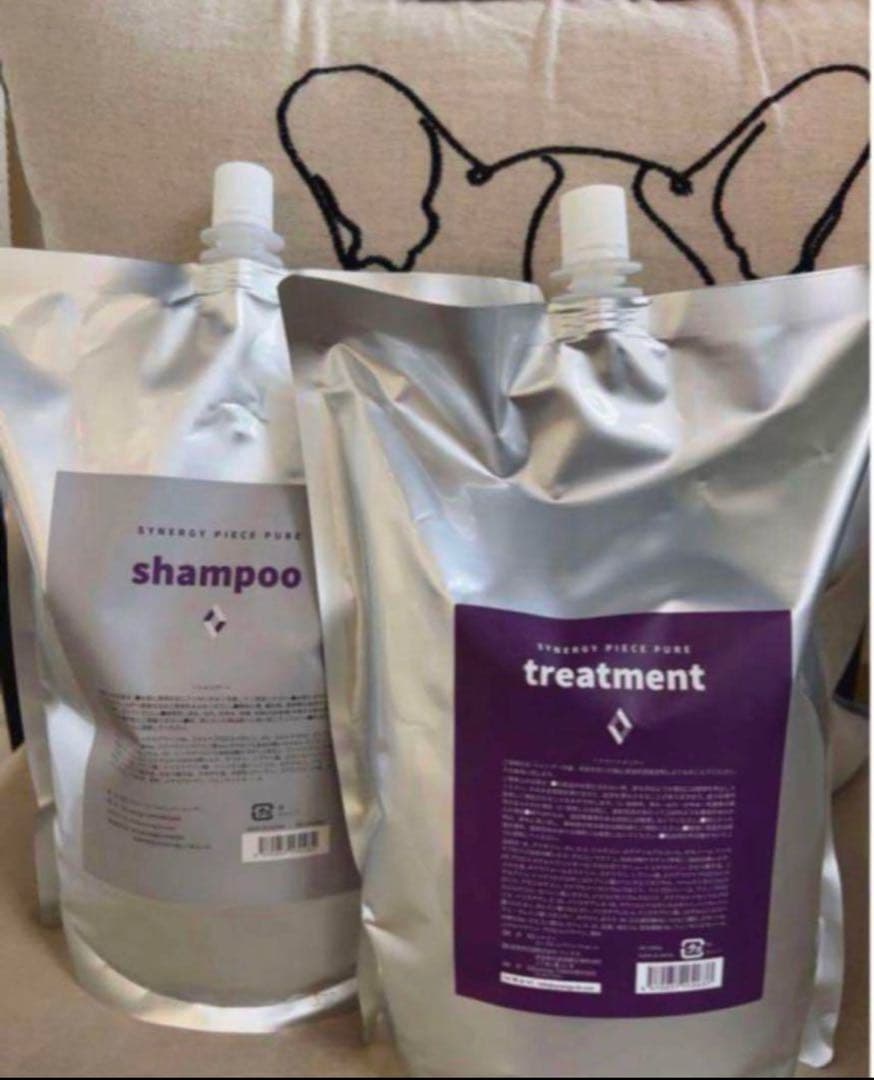 ピースピュアシャンプー2000ml/トリートメント2000gセット