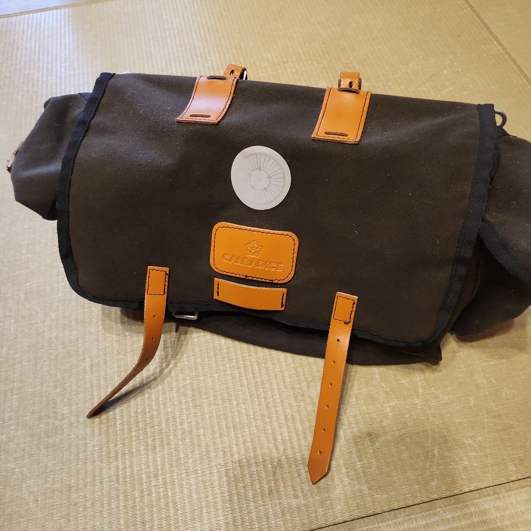 Carradice/キャラダイス ネルソン グリーン サドルバッグ
