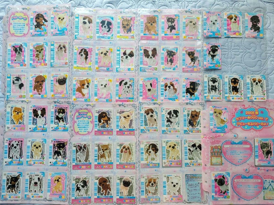 ワンタメカード約450枚(ゴールデンパピー２枚含)コンプリパピブックに入れて