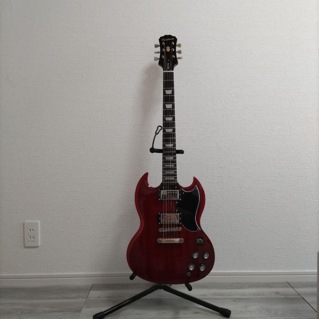 エピフォン　SG　G-400 プロ Epiphone Worn G-400 Worn Cherry エレキギター初心者14点セット