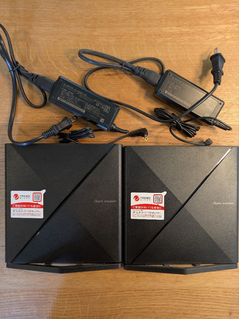 NEC Aterm PA-WX5400HP 2台 WX5400HPを2台購入しメッシュ中継で設置しました』 NEC Aterm WX5400HP