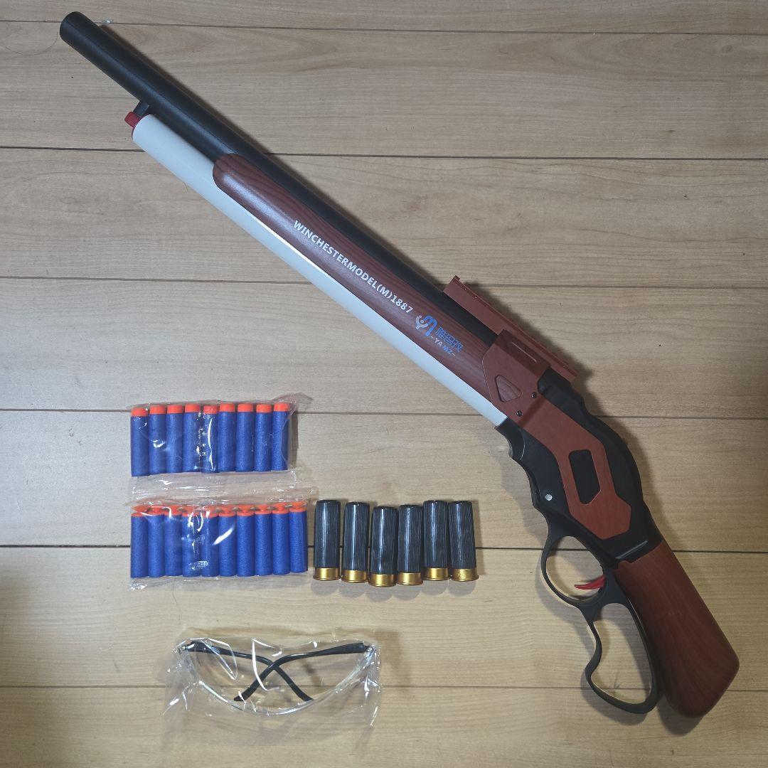 ウィンチェスターm1887 Golden Eagle ウィンチェスター M1887 ライブカート式 ガスショット