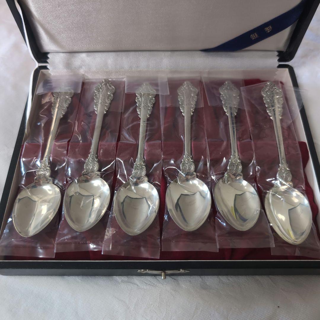 銀製 スプーン 6本セット【刻印あり】