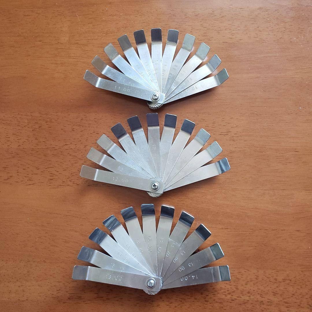 ☆パチンコ 釘調整12点セット ハンマー/ゲージ棒/板ゲージ/釘角度