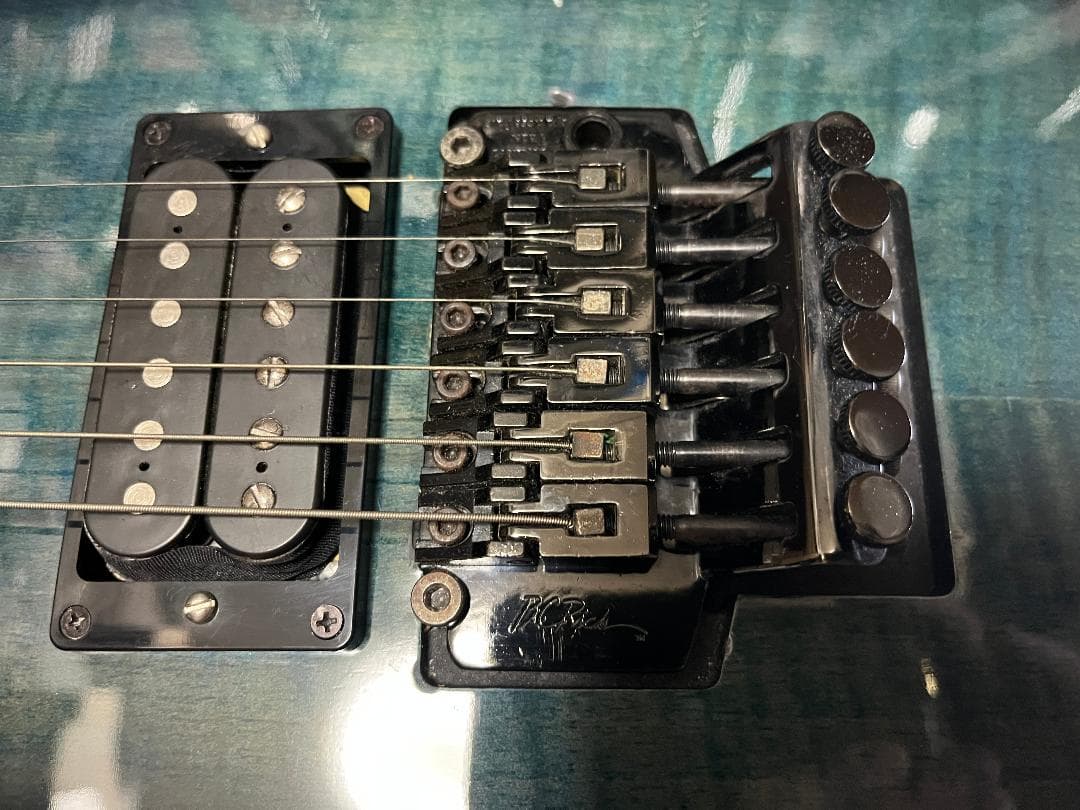 B.C.Rich モッキンバード シースルーブラック Floyd ディマジオ