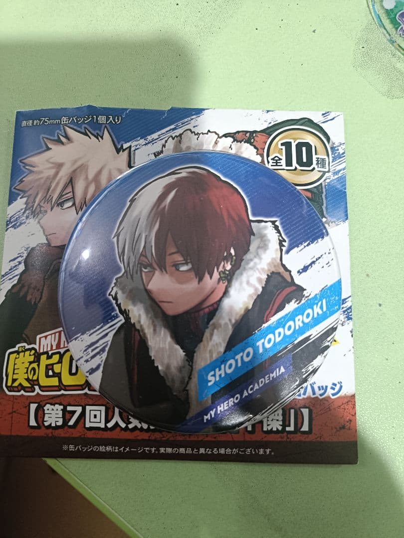 新十傑 轟焦凍 缶バッチ - メルカリ