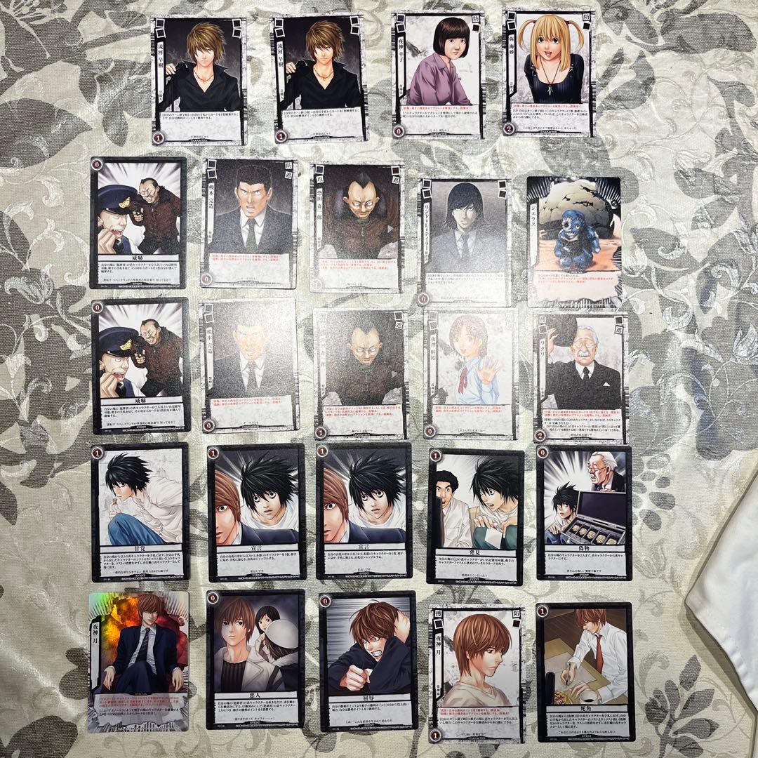 デスノート　コナミ　トレカ　24枚 DEATHNOTE デスノート コナミ/トレーディングカード02/10枚パック