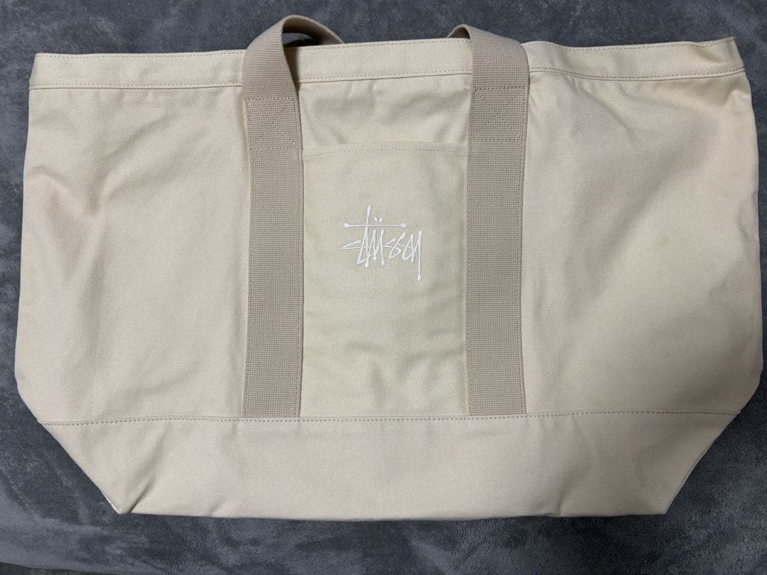 Stussy Workgear トートバッグ ベージュ