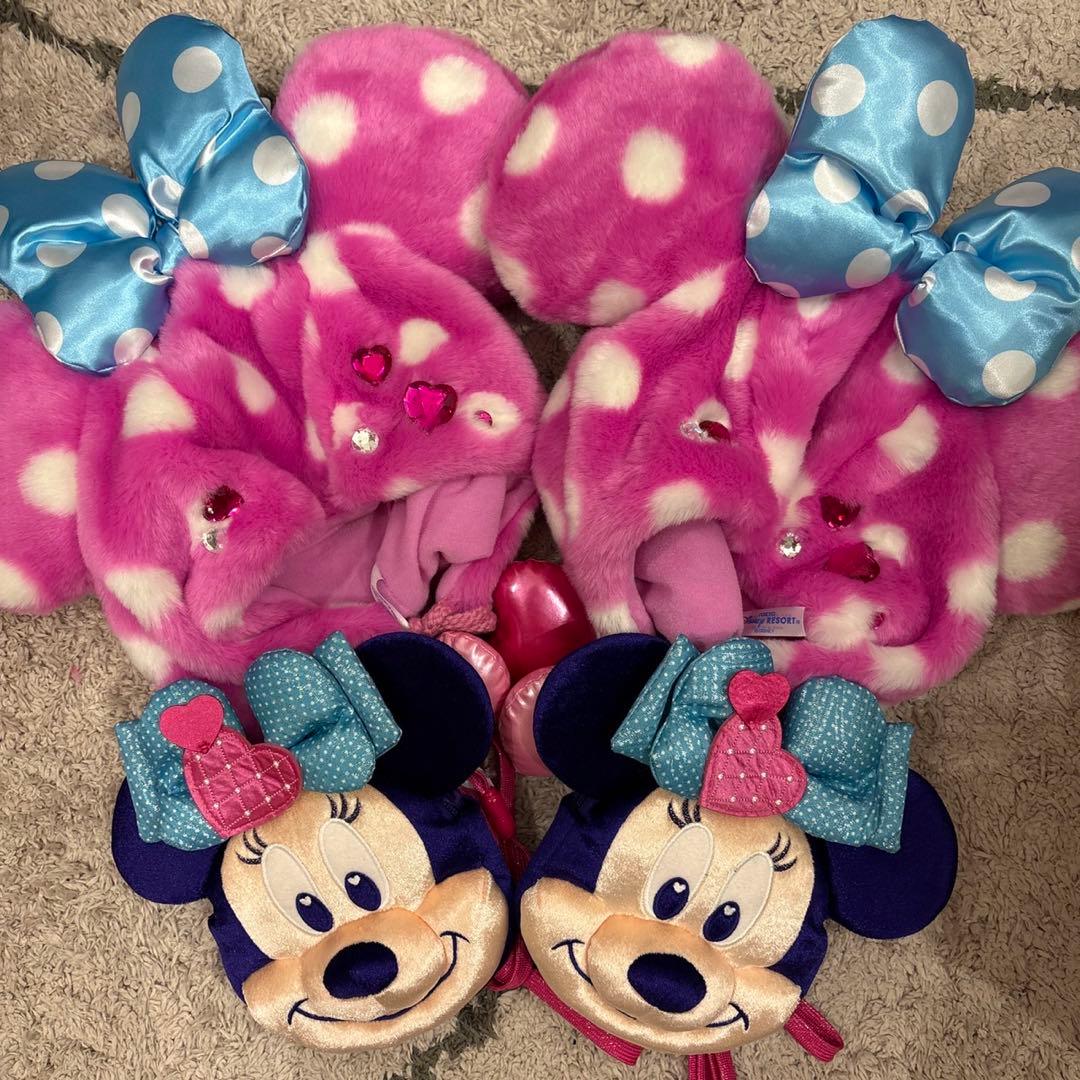 ミニーパルパルーザ ファンダーランド ファンキャップ ショルダーバッグ4点セット