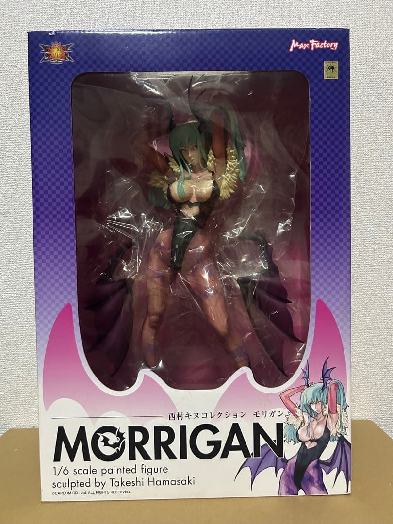 【台座一部破損】西村キヌコレクション モリガン フィギュア マックスファクトリー