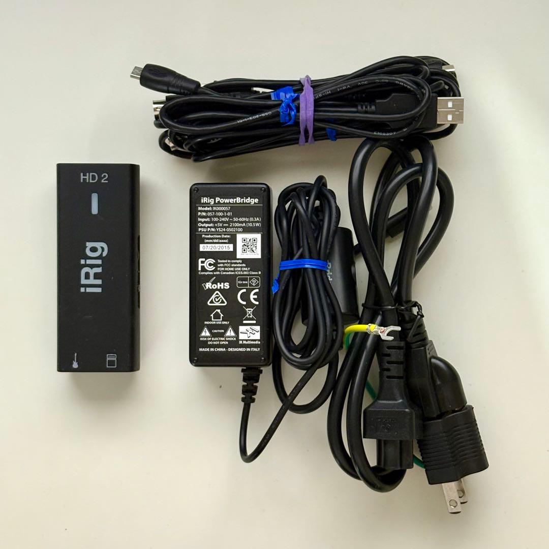 IK Multimedia IRIG HD2 オーディオインターフェース