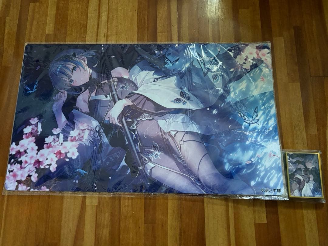 C106 AliceSyndrome 藍沢エマ スリーブ プレイマットセット AliceSyndrome 遠坂あさぎ 藍沢エマ プレイマット スリーブ セット