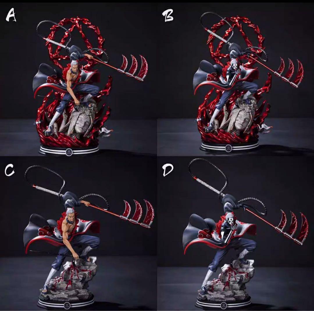 NARUTO ナルト 飛段 A~D版 ガレージキット ガレキ スタチュー ①