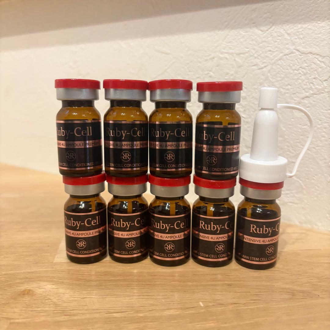 Ruby-Cellルビーセル 4Uアンプル プレミアム9本セット Amazon.co.jp: ルビーセルエアブラシシステム用RUBY-CELL独自の集中型