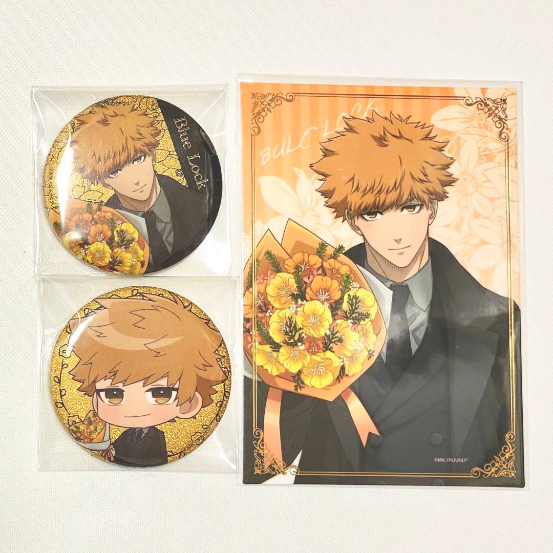 ブルーロック 國神 錬介 birthday flower 缶バッジ ブロマイド - メルカリ