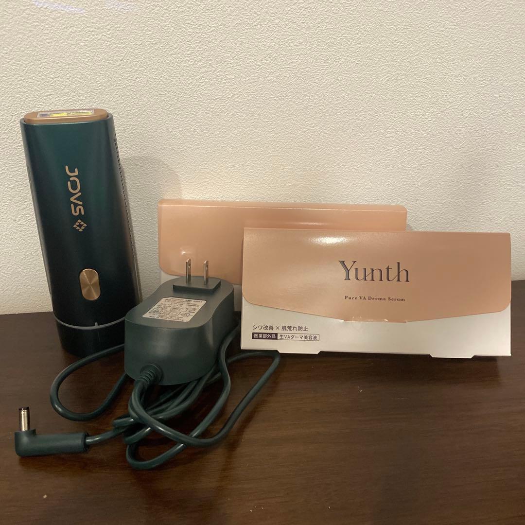 Yunth 生VA ダーマ美容液2個セット Jobs脱毛器
