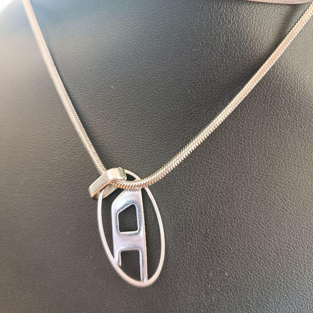 DIESEL チェーン ネックレス シルバー　60cm　値引き不可