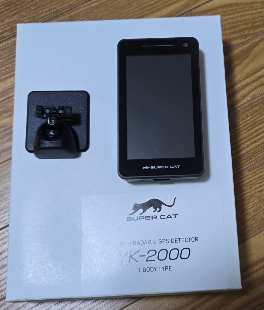 ユピテル　SUPER CAT YK2000 レーダー探知機