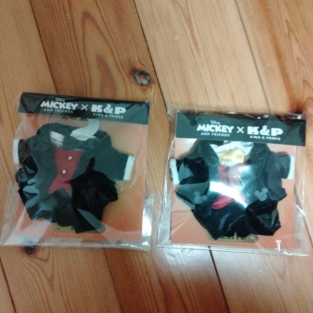 Mickey & P 着せ替え服 2点セット 子供服 男の子 女の子 ミッキー＆ミニー風 パーカー＆ズボンorスカート