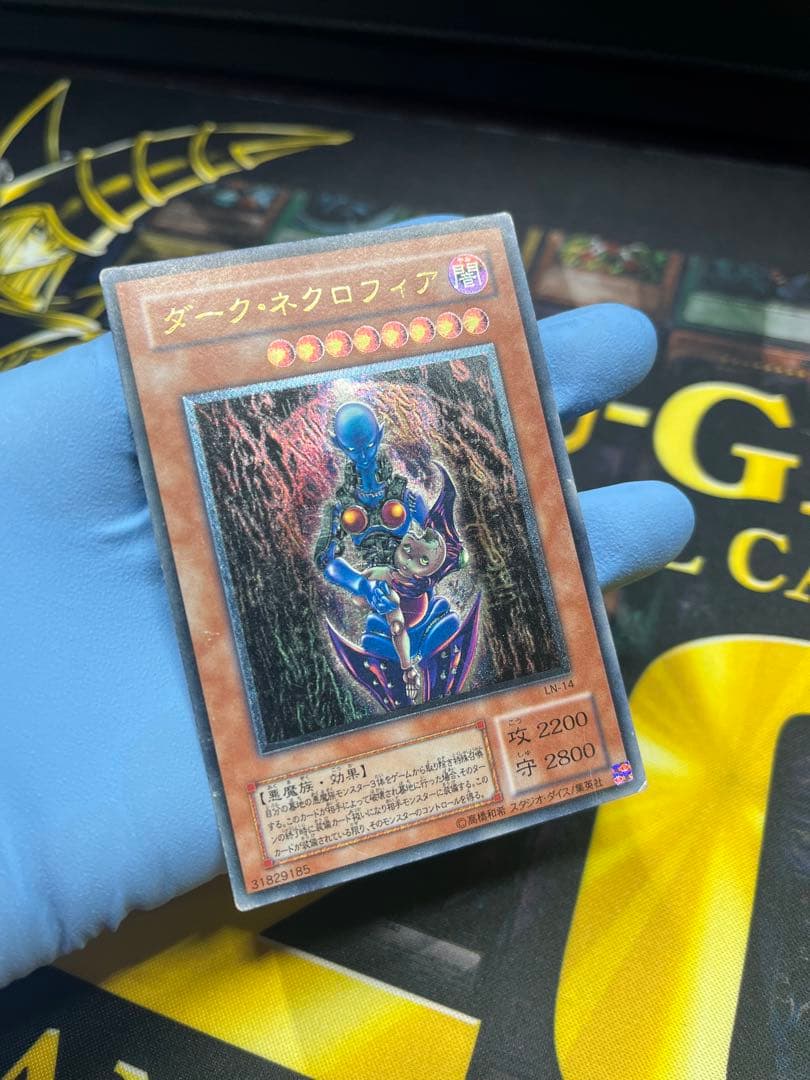 で*い様 遊戯王　ダークネクロフィア レリーフ　LN-14　②