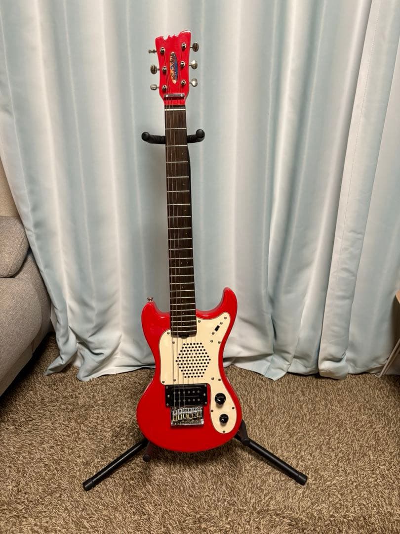 美品✴︎マリンライダー☆MarineRider★アンプ内蔵ミニギター☆エレキギター MarineRider マリンライダー/アンプ内蔵エレキギター/MR-1/Bランク/70