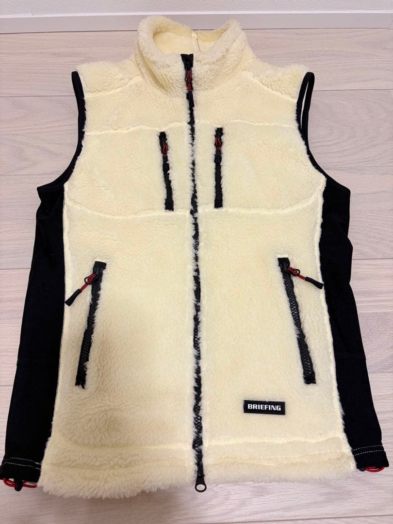 BRIEFING ブリーフィング フリース ノースリーブジャケット