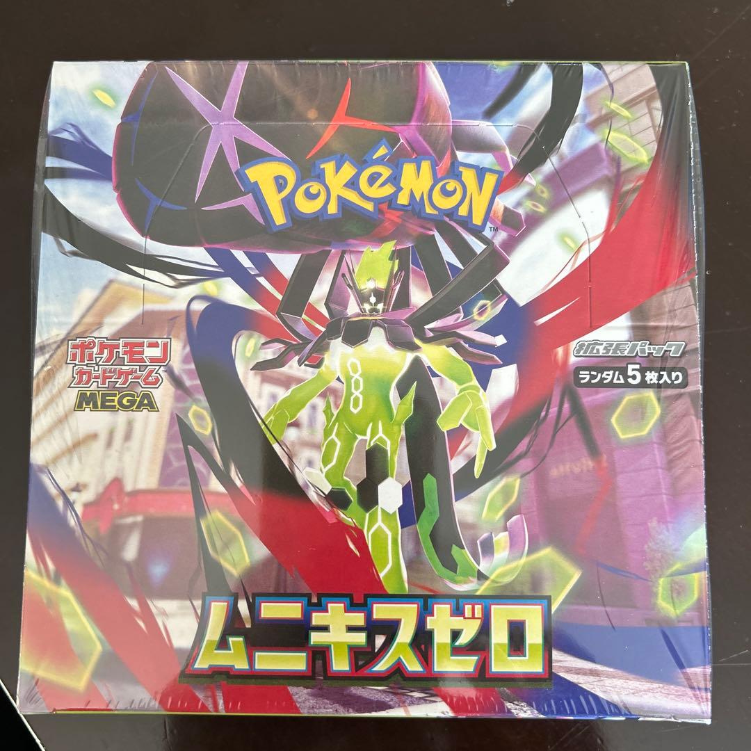 新品未使用ポケモンカード　ムニキスゼロシュリンク付　BOX