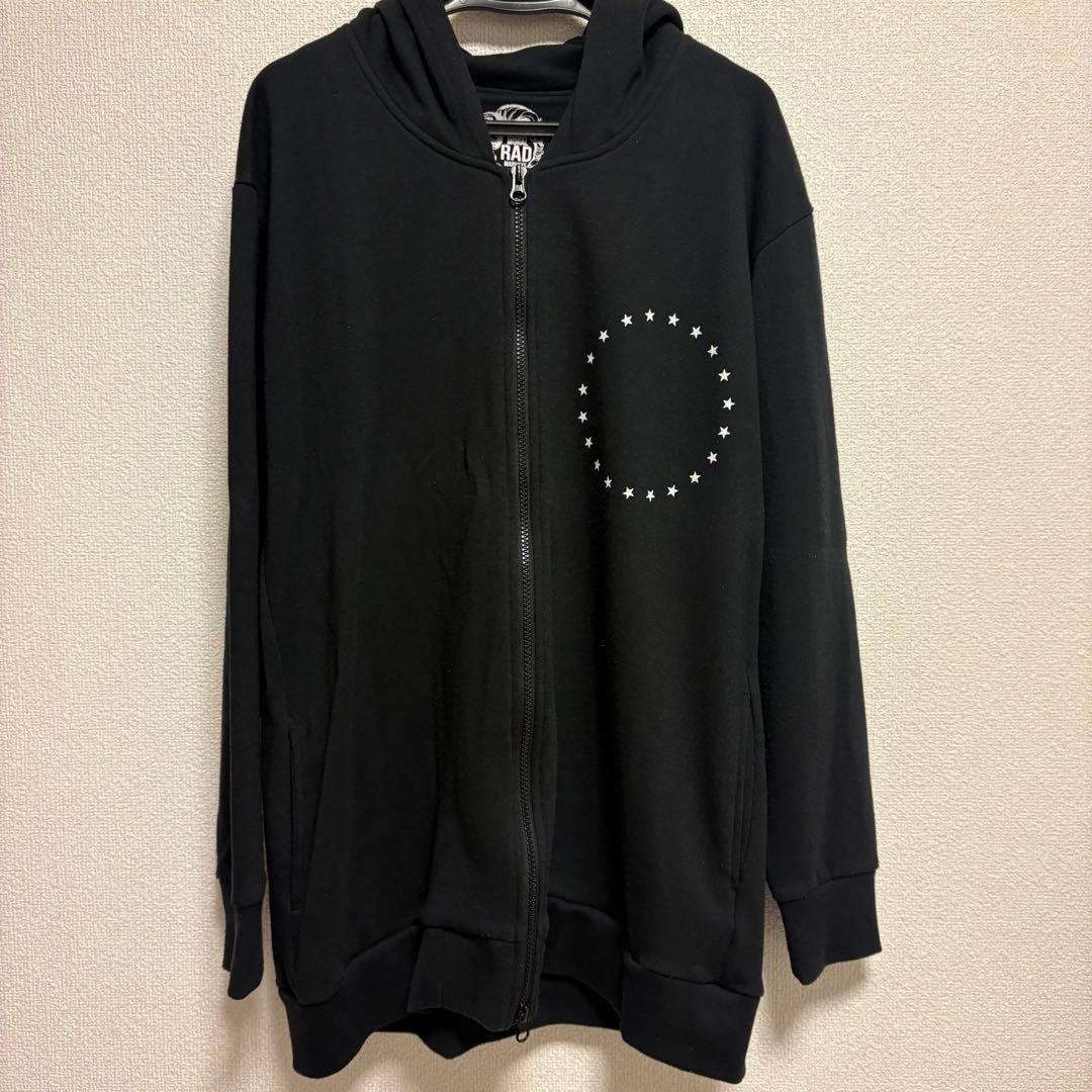 【非売品】the GazettE / パーカー Amazon.co.jp: ガゼット the GazettE BLACK MORALパーカー ロゴ刺繍