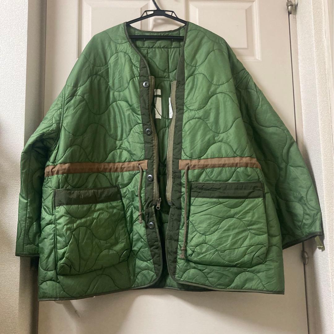 チャオパニックティピー　ミリタリー　キルティング　リバーシブル